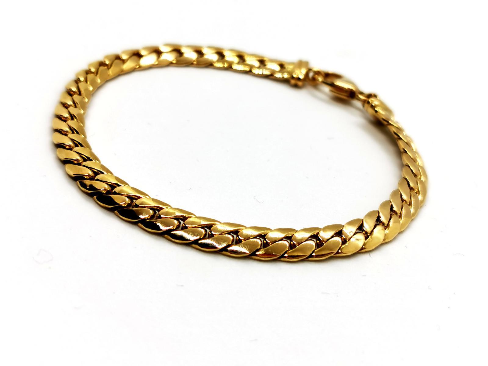 Bracelet Yellow Gold In Excellent Condition For Sale In PARIS, FR