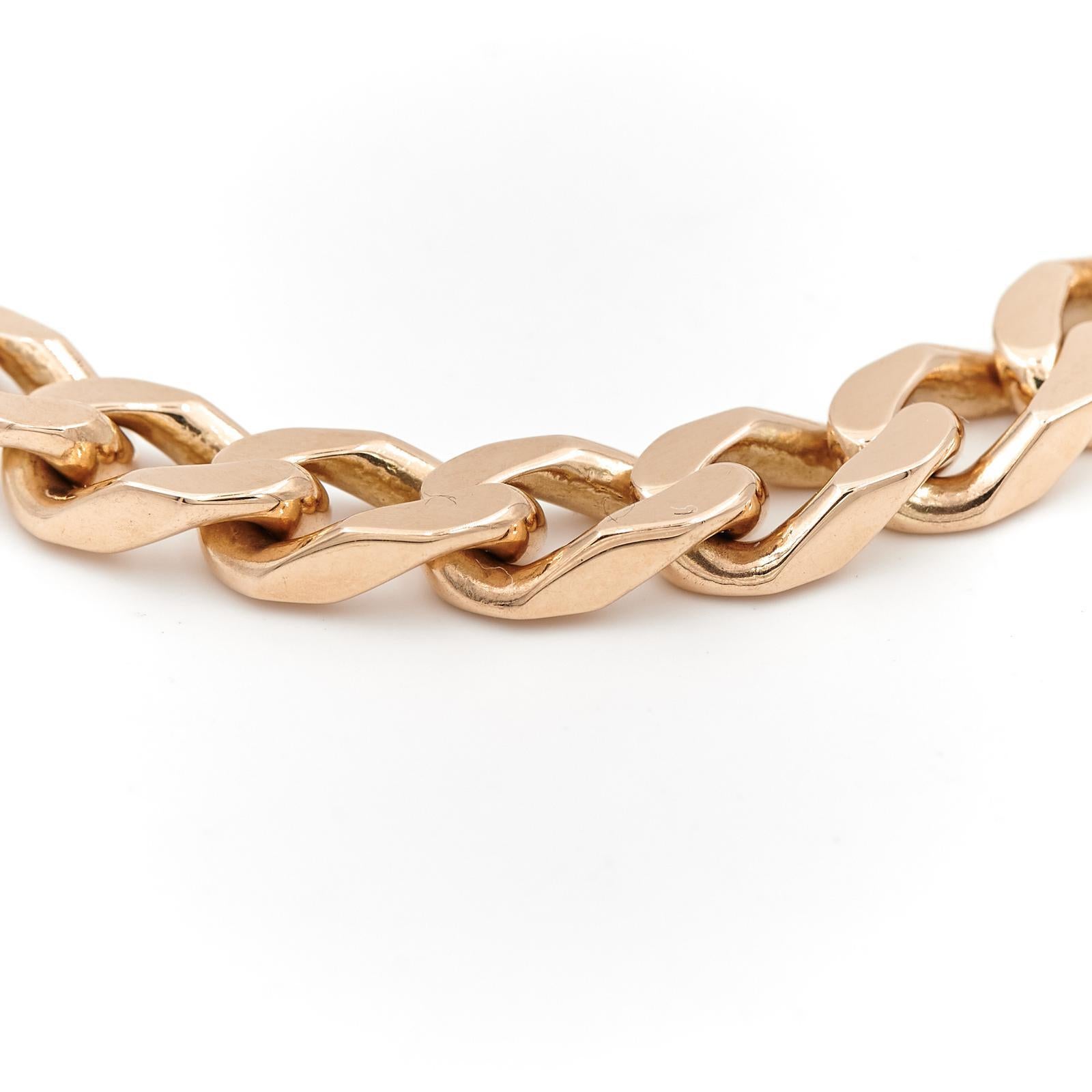 Bracelet Yellow Gold In Excellent Condition For Sale In PARIS, FR