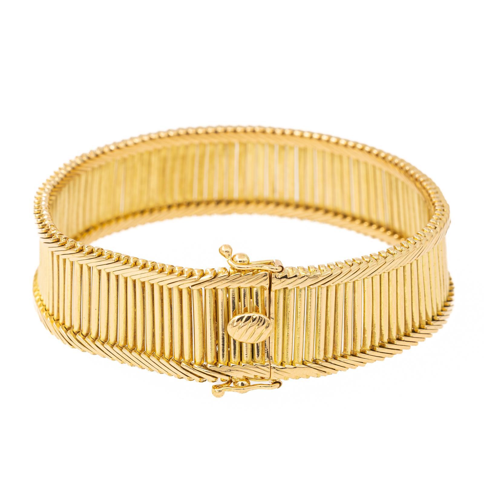 Gelbgold-Armband im Zustand „Hervorragend“ im Angebot in PARIS, FR