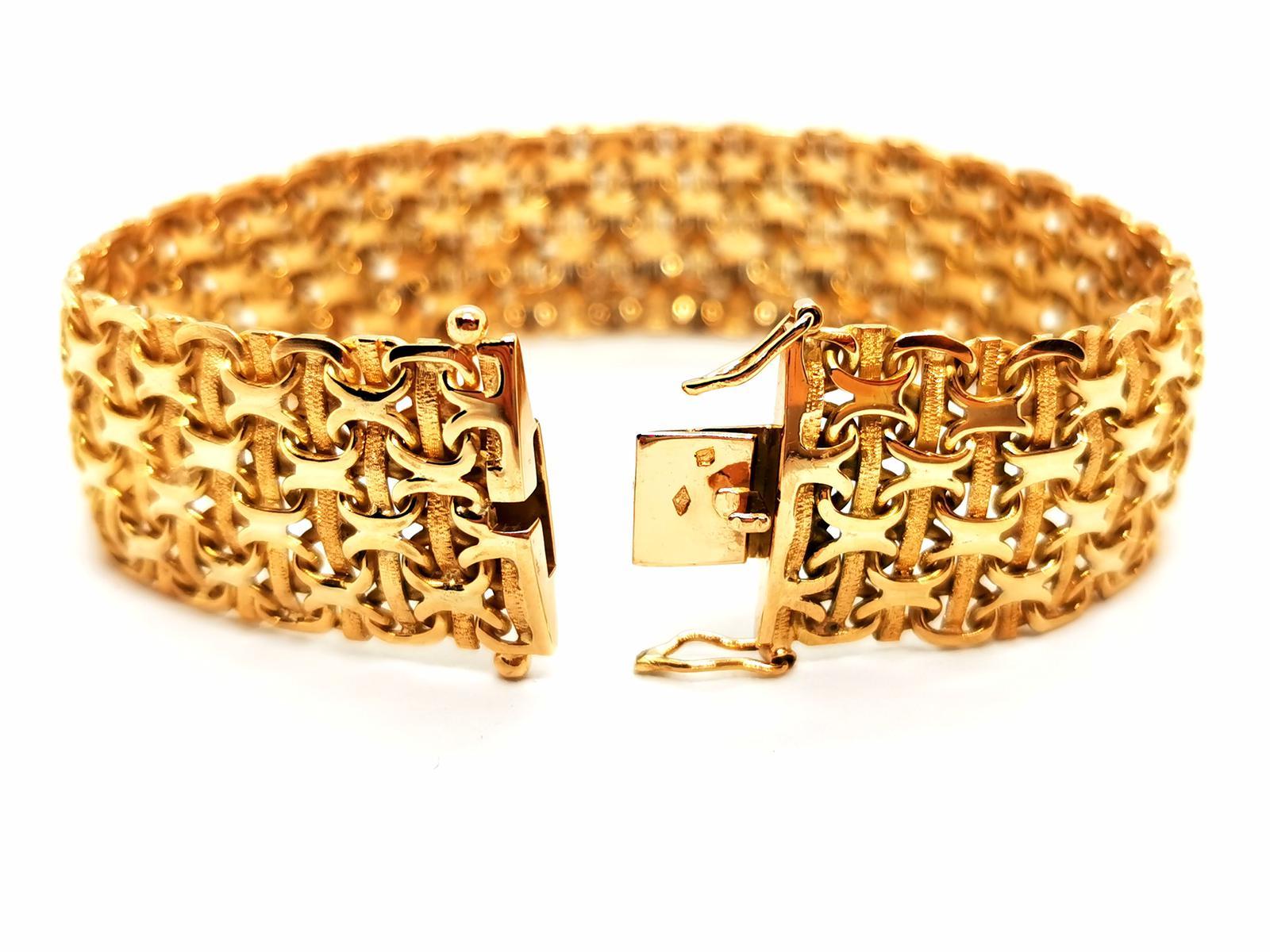 maille russe bracelet