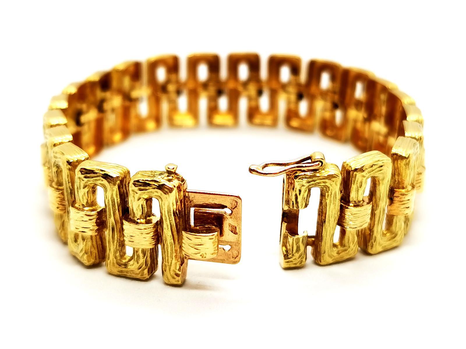 Gelbgold-Armband Damen im Angebot