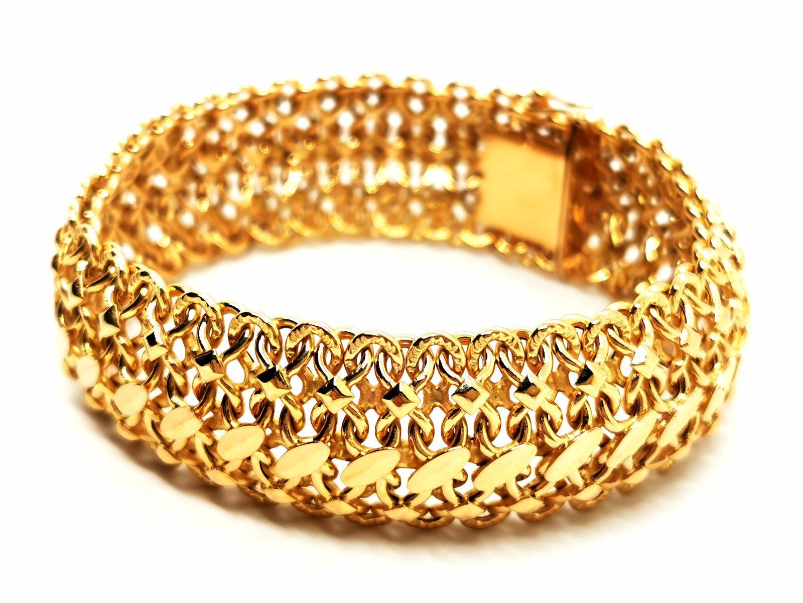 Gelbgold-Armband Damen im Angebot
