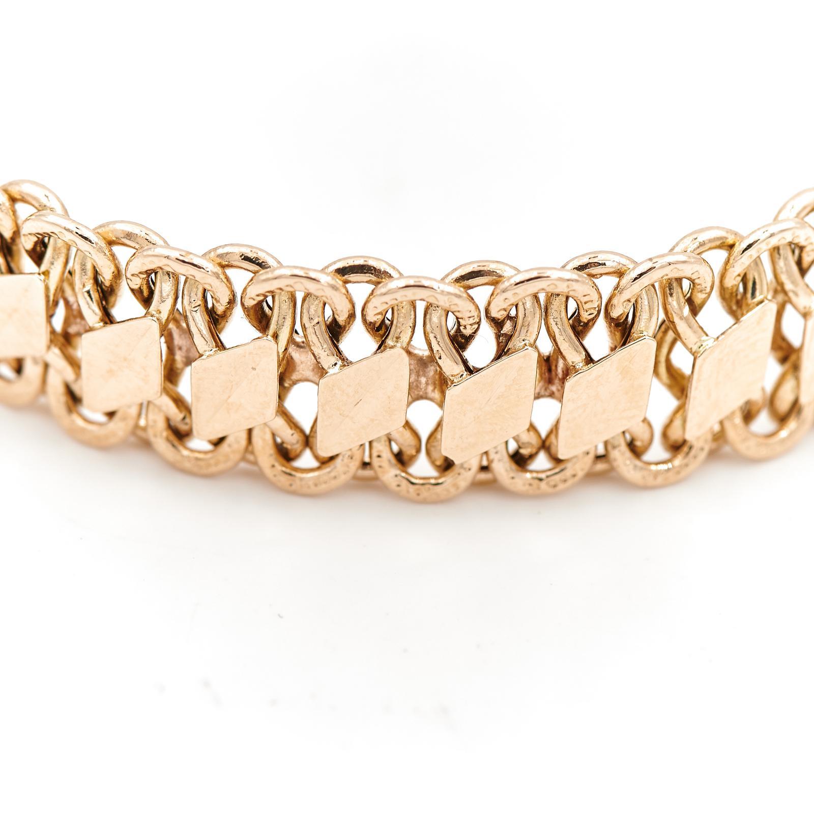 Gelbgold-Armband Damen im Angebot