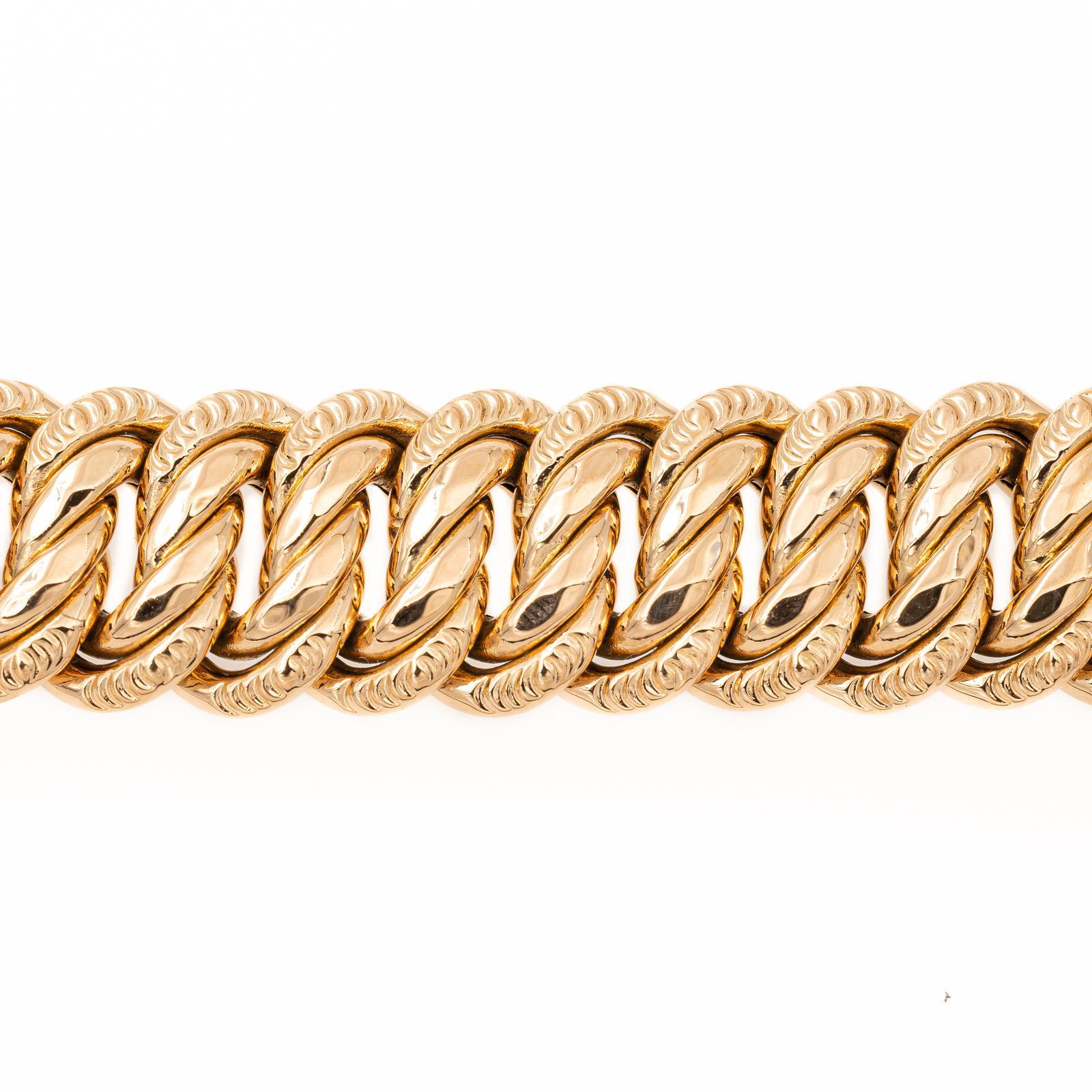 Gelbgold-Armband Damen im Angebot