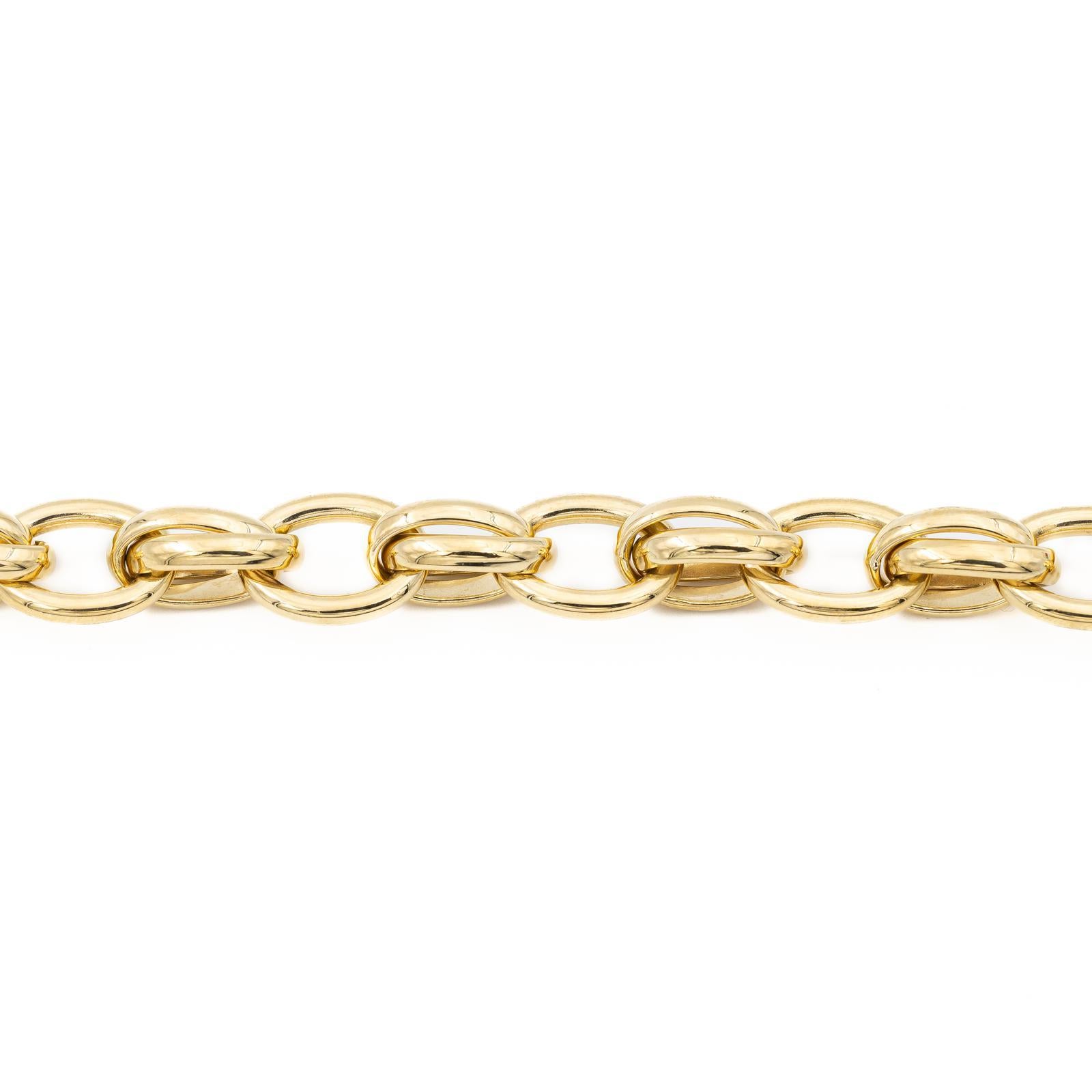 Gelbgold-Armband Damen im Angebot