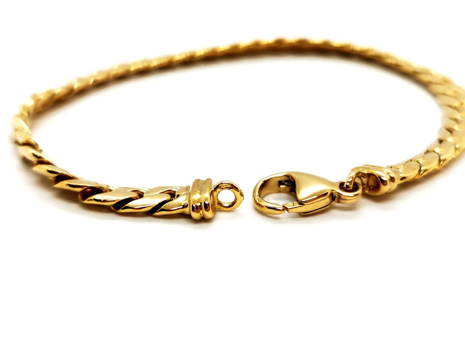 Gelbgold-Armband im Angebot 1