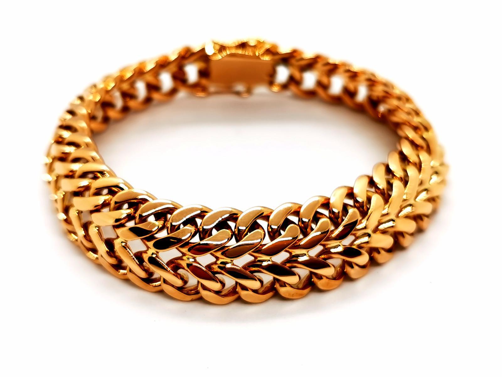 Bracelet en or jaune en vente 2