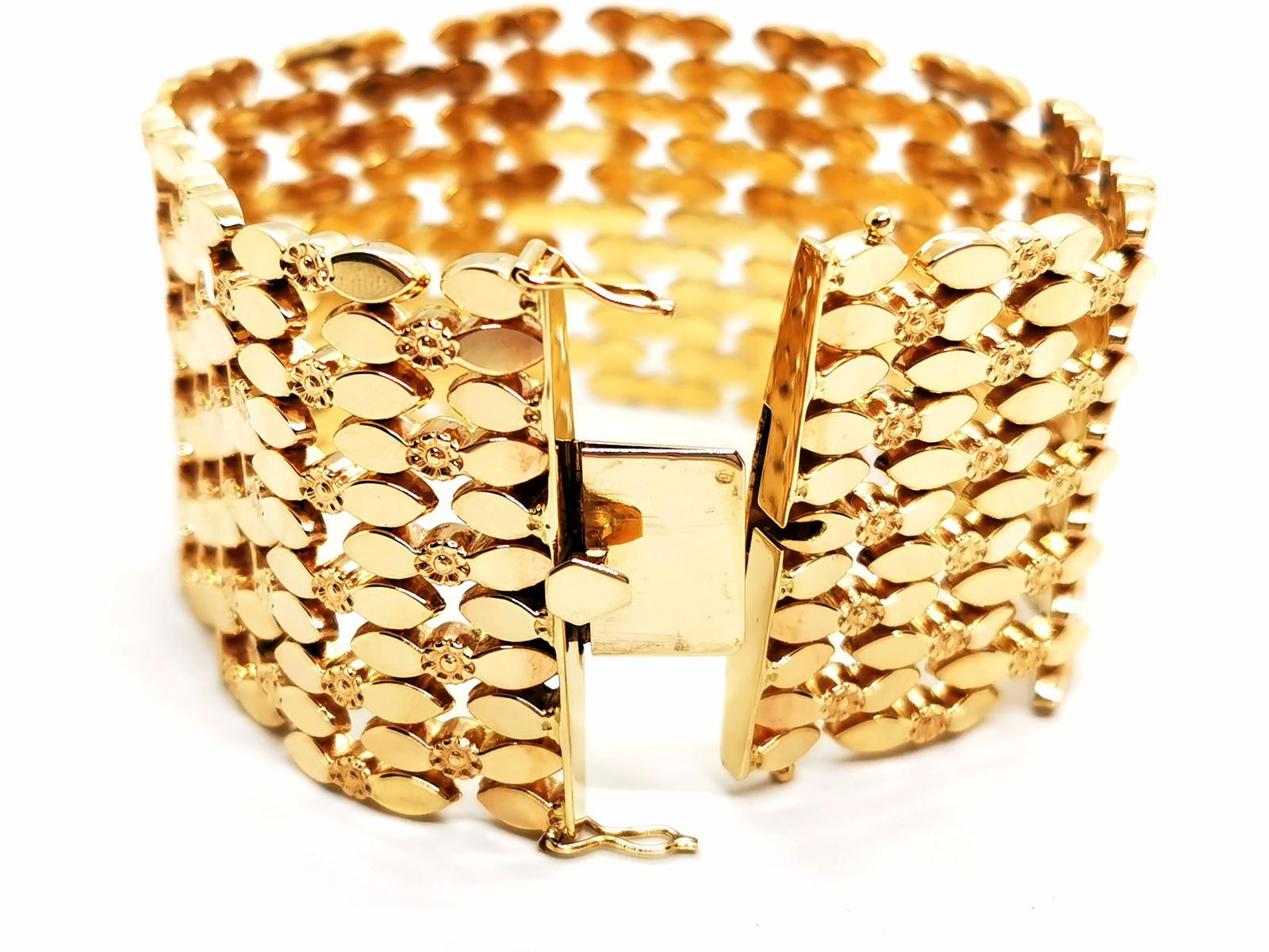 Gelbgold-Armband im Angebot 2