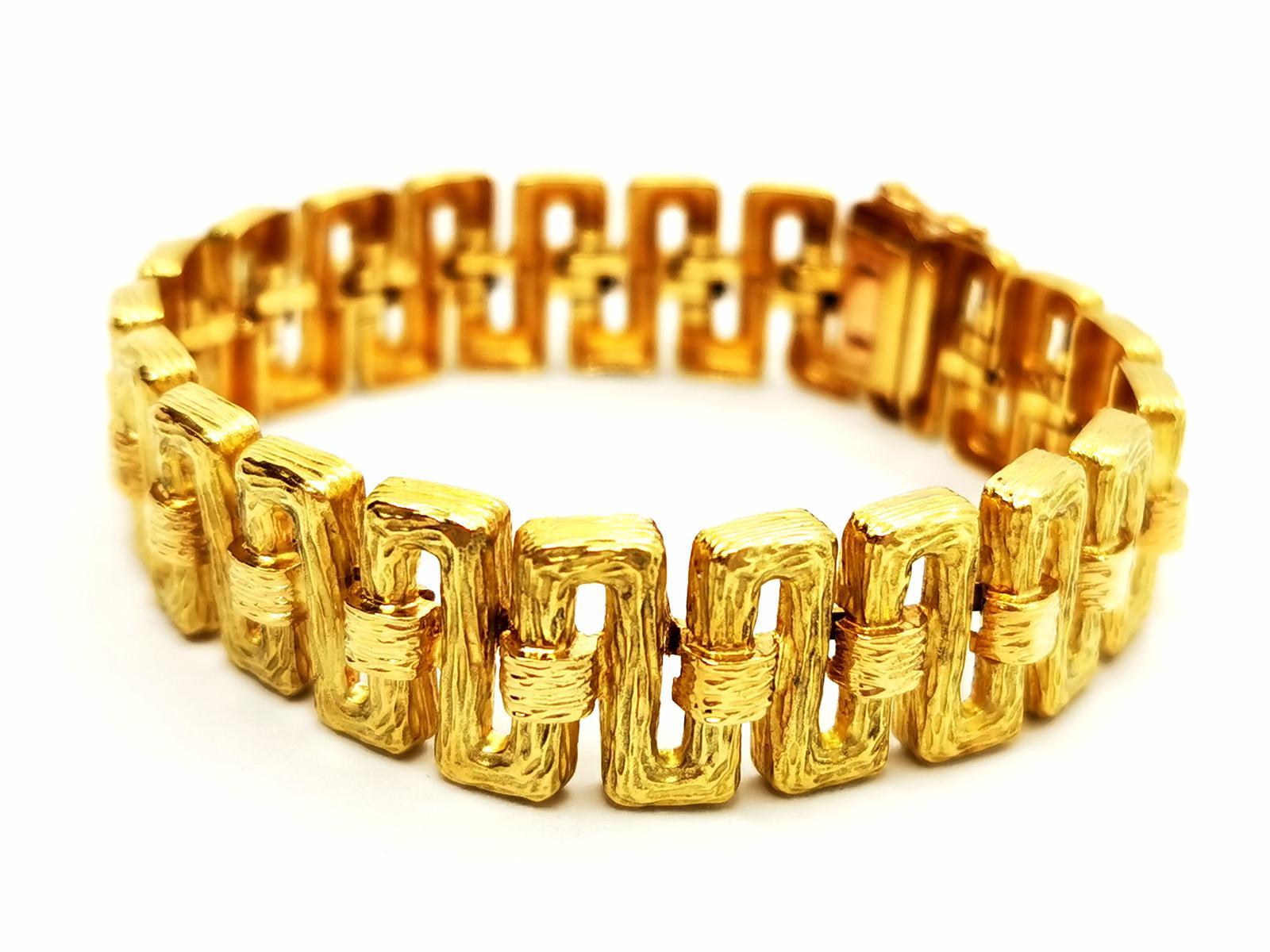 Gelbgold-Armband im Angebot 2