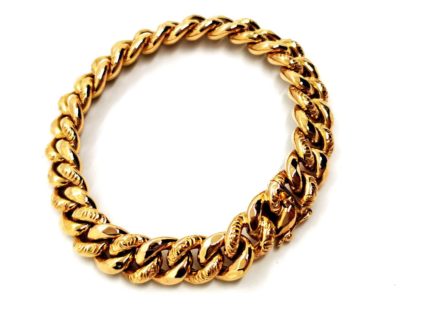 Gelbgold-Armband im Angebot 2