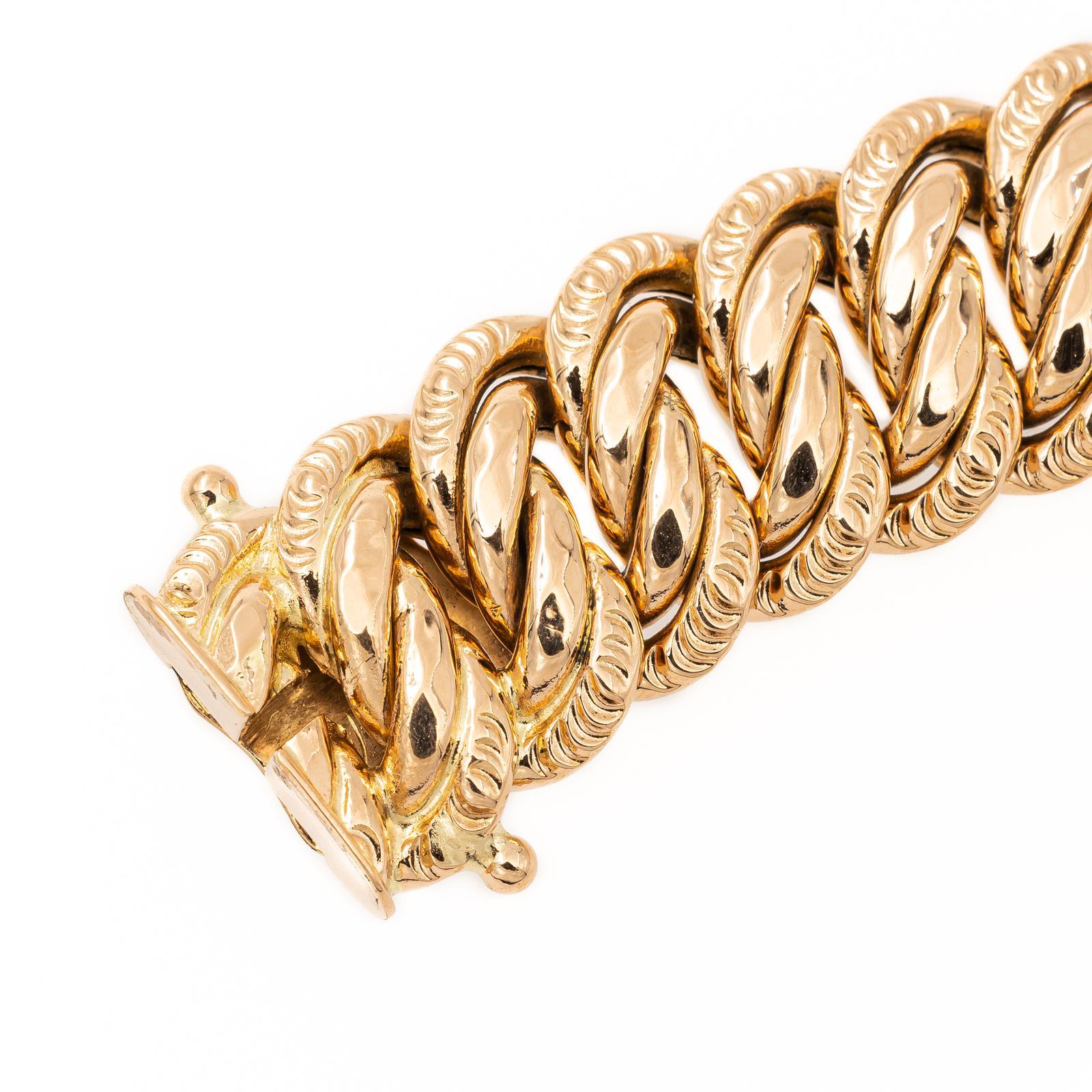 Gelbgold-Armband im Angebot 2