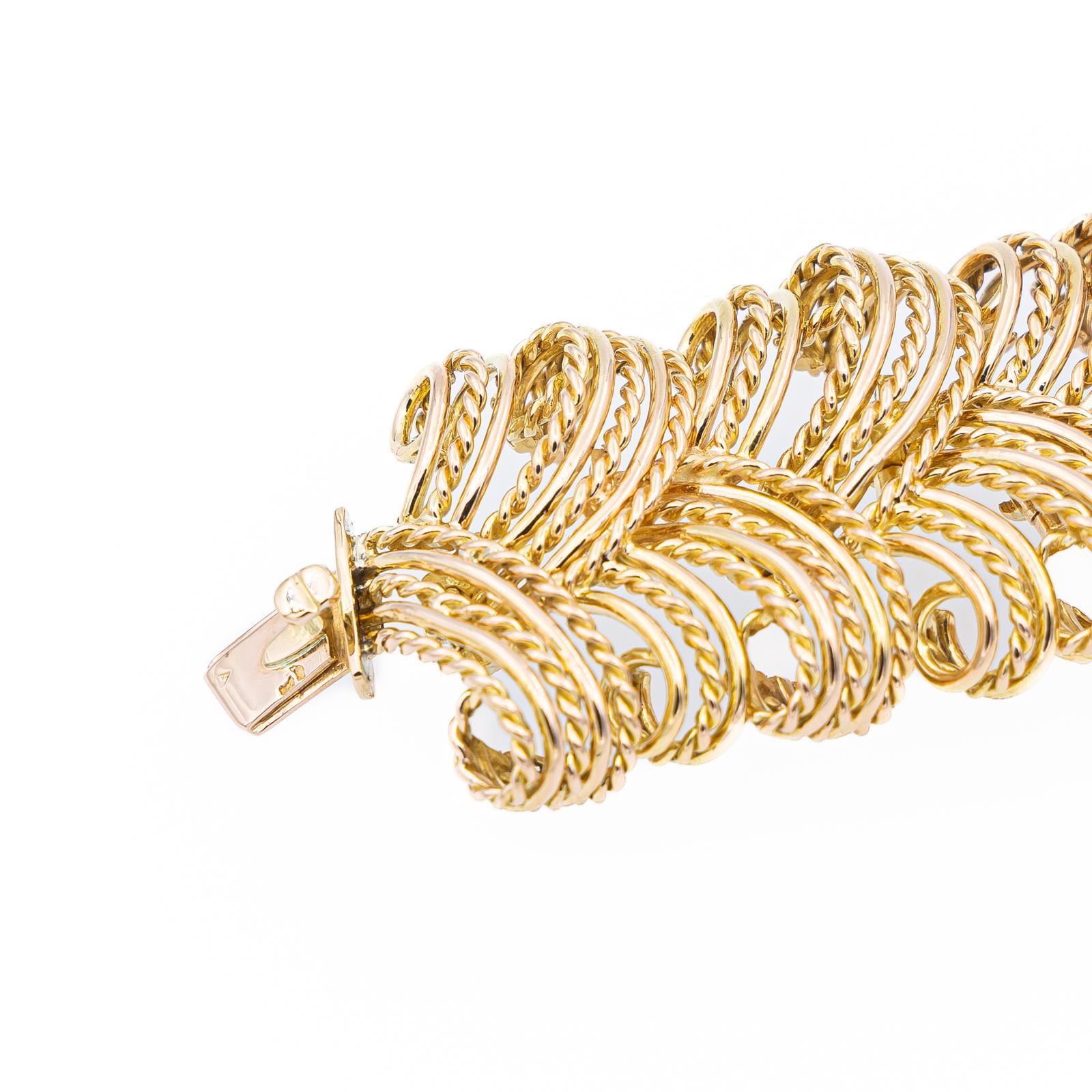 Women's Bracelet Yellow Gold For Sale