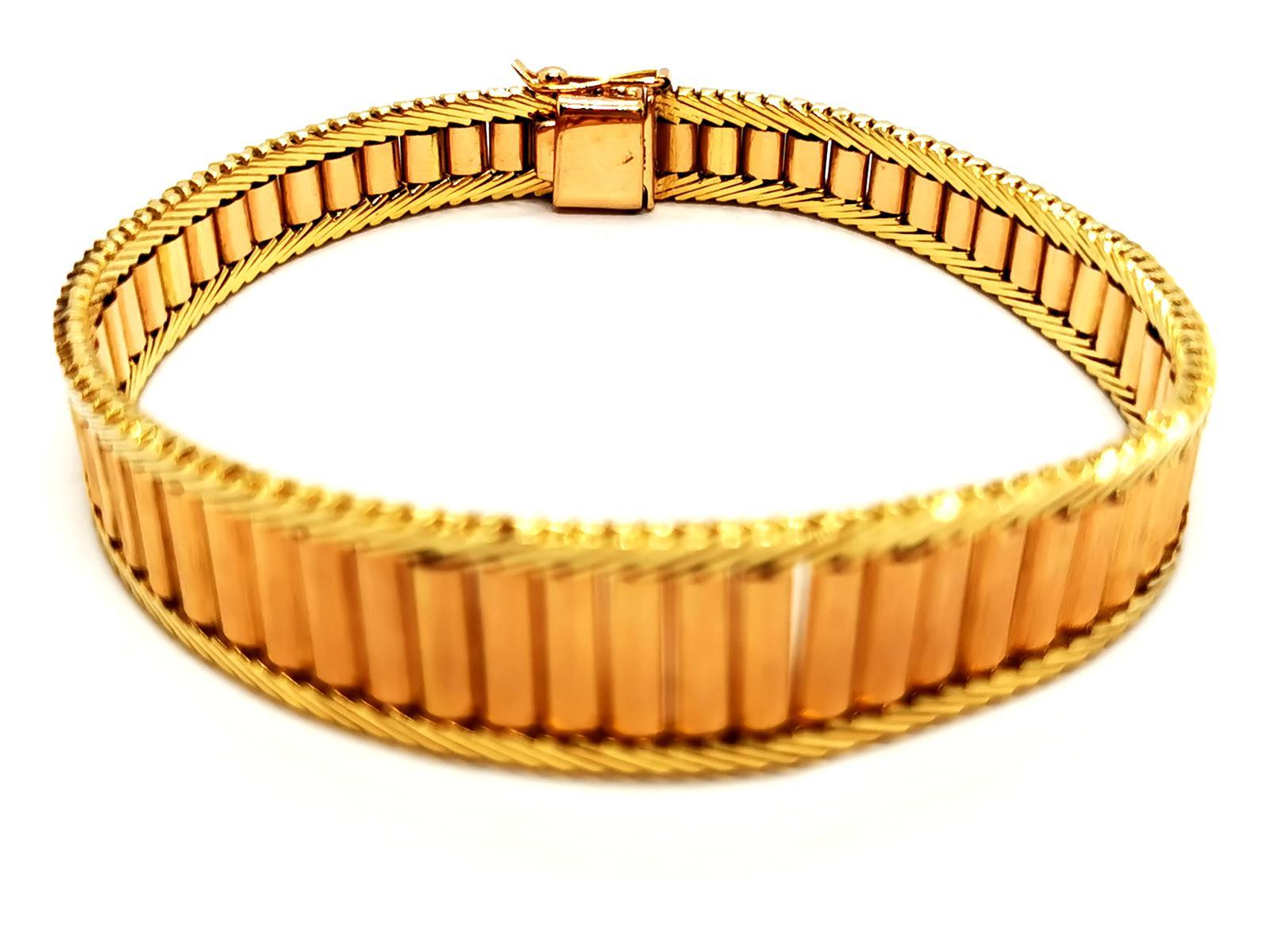 Gelbgold-Armband im Angebot 3