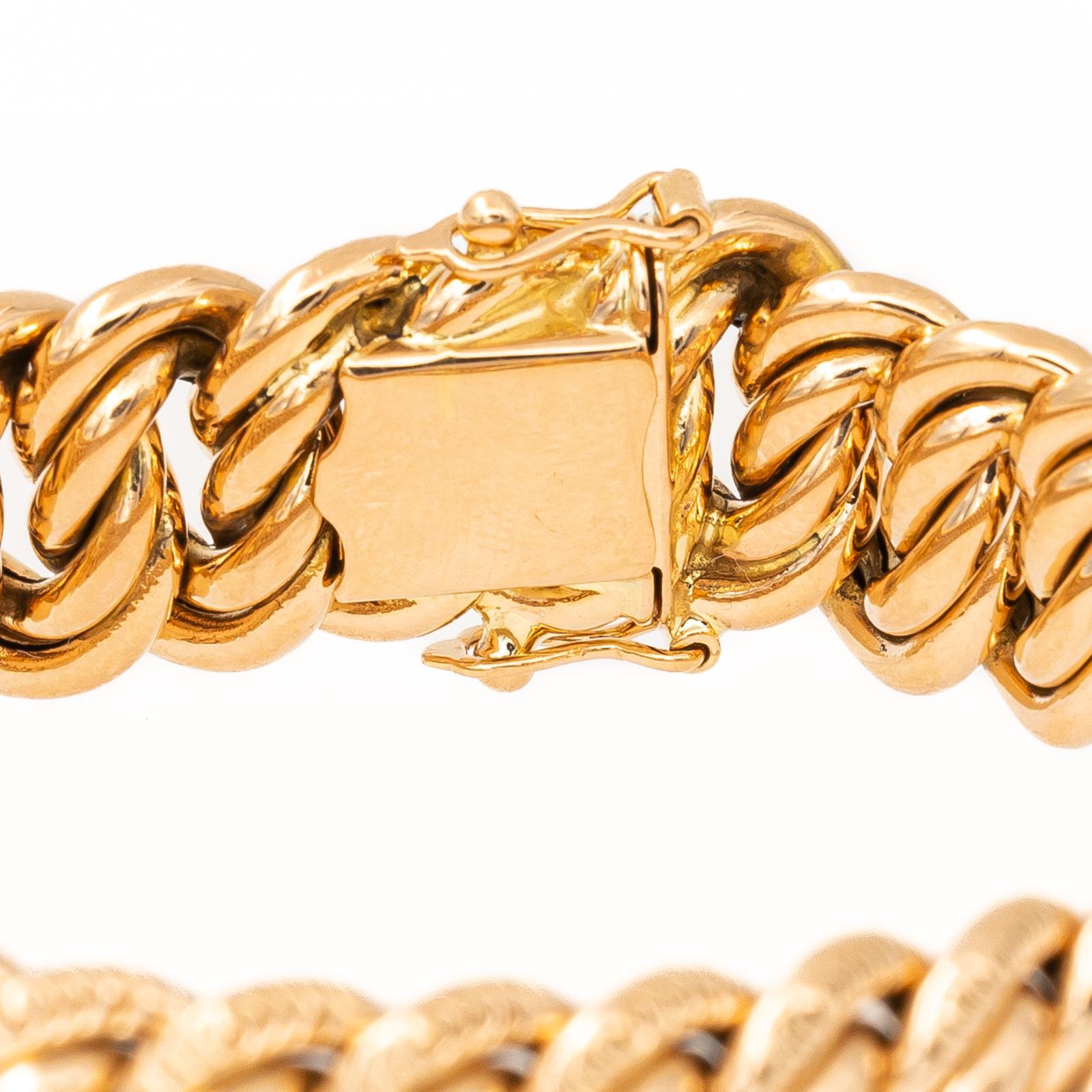 Gelbgold-Armband im Angebot 3