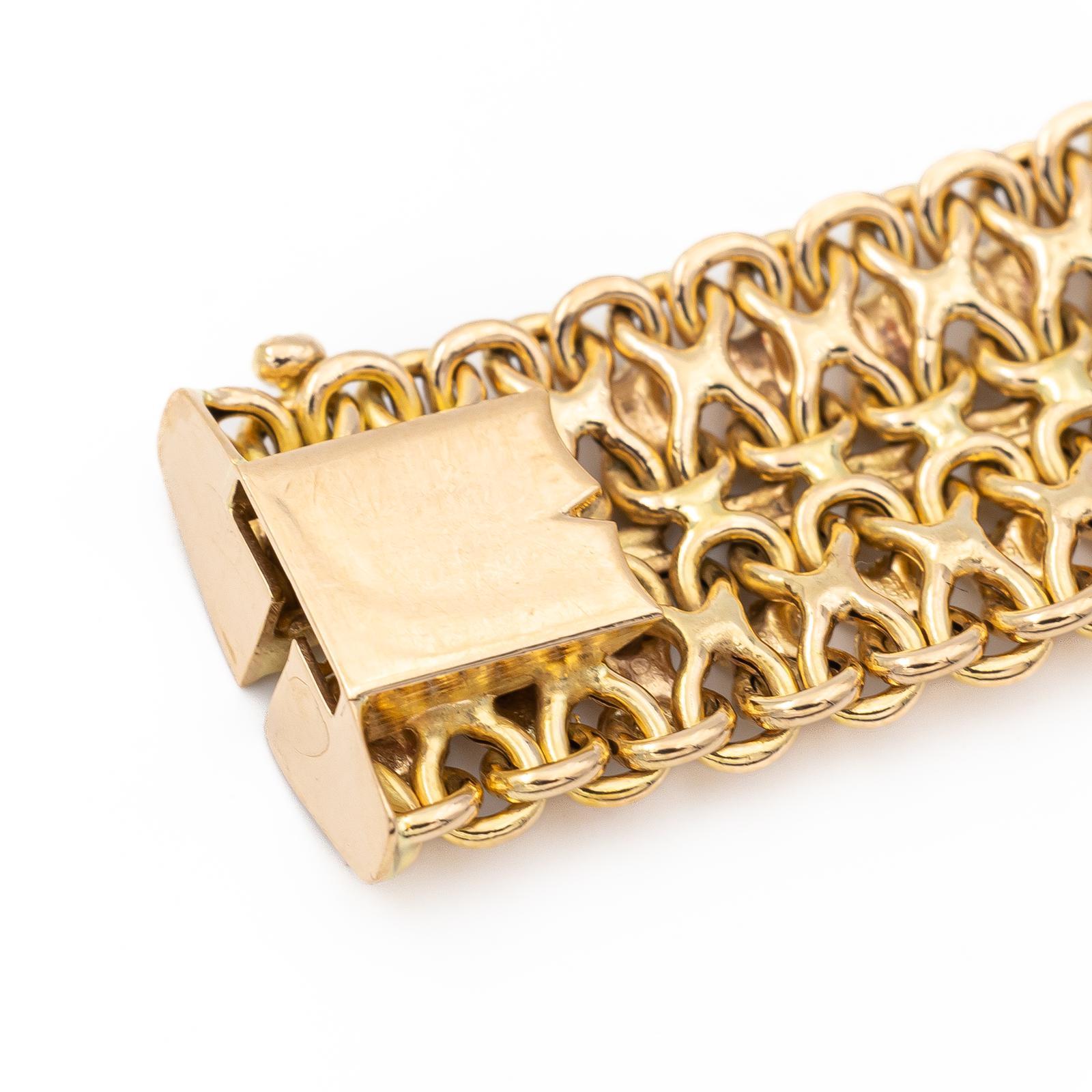 Gelbgold-Armband im Angebot 3