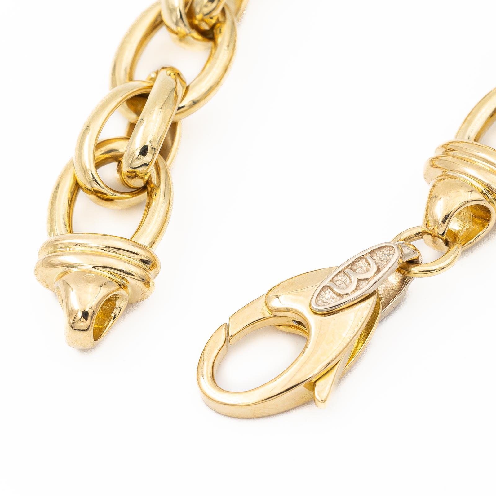 Gelbgold-Armband im Angebot 3
