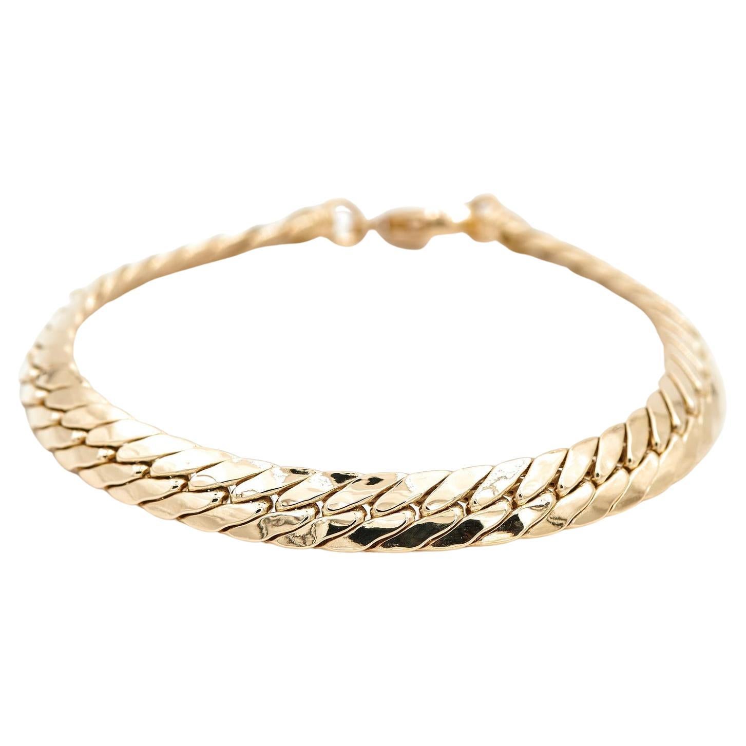 Bracelet Yellow Gold For Sale