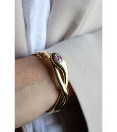 Bracelet Yellow Gold Ruby
