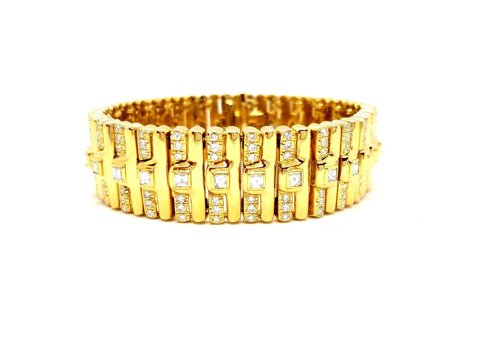 Bracelet Yellow GoldDiamond For Sale 8