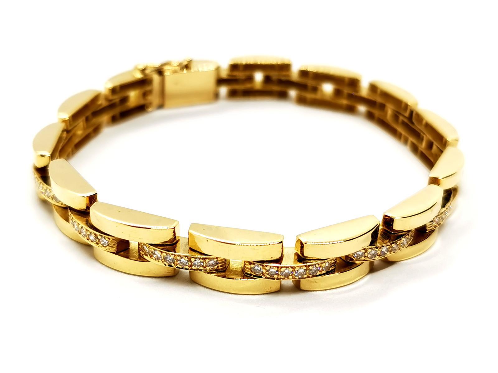 Women's Bracelet Yellow GoldDiamond For Sale