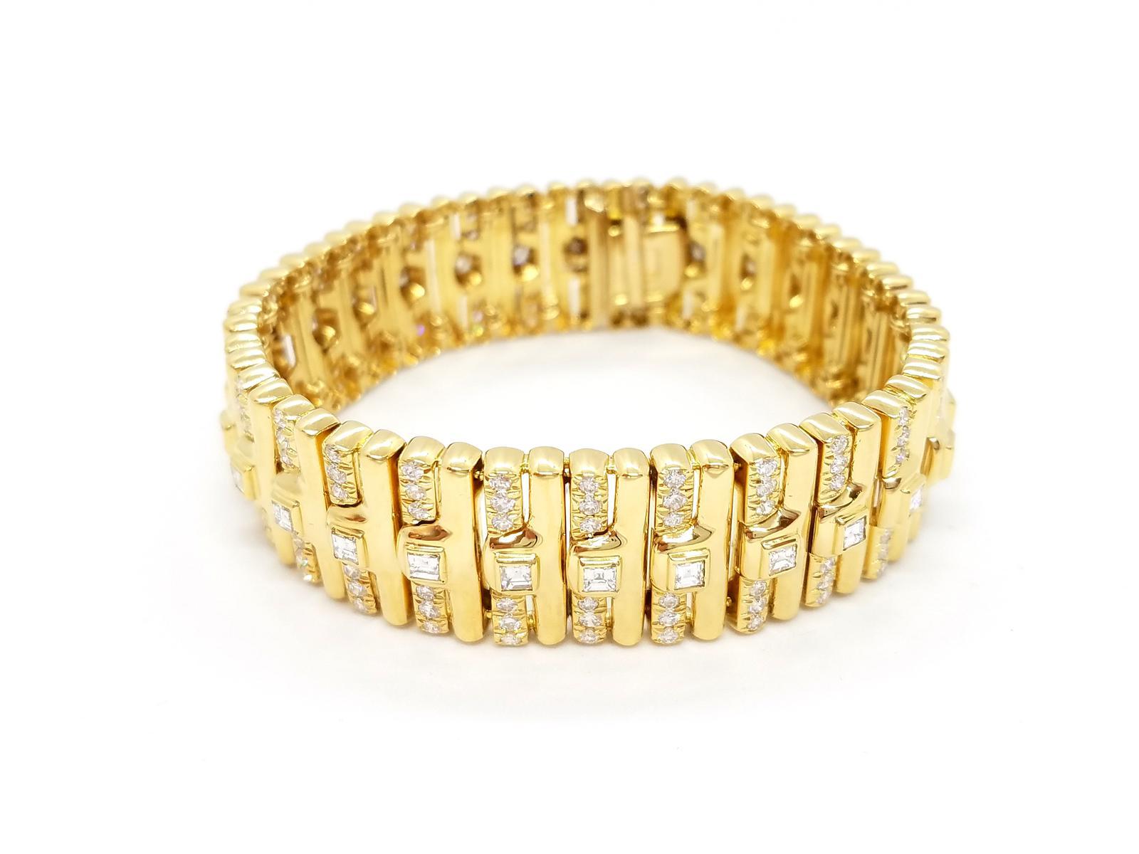 Bracelet Yellow GoldDiamond For Sale 2
