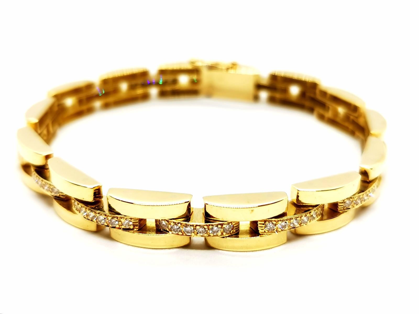 Bracelet Yellow GoldDiamond For Sale 2