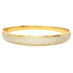 Armband aus Gelbgold mit Diamanten