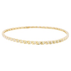 Armband aus Gelbgold mit Diamanten