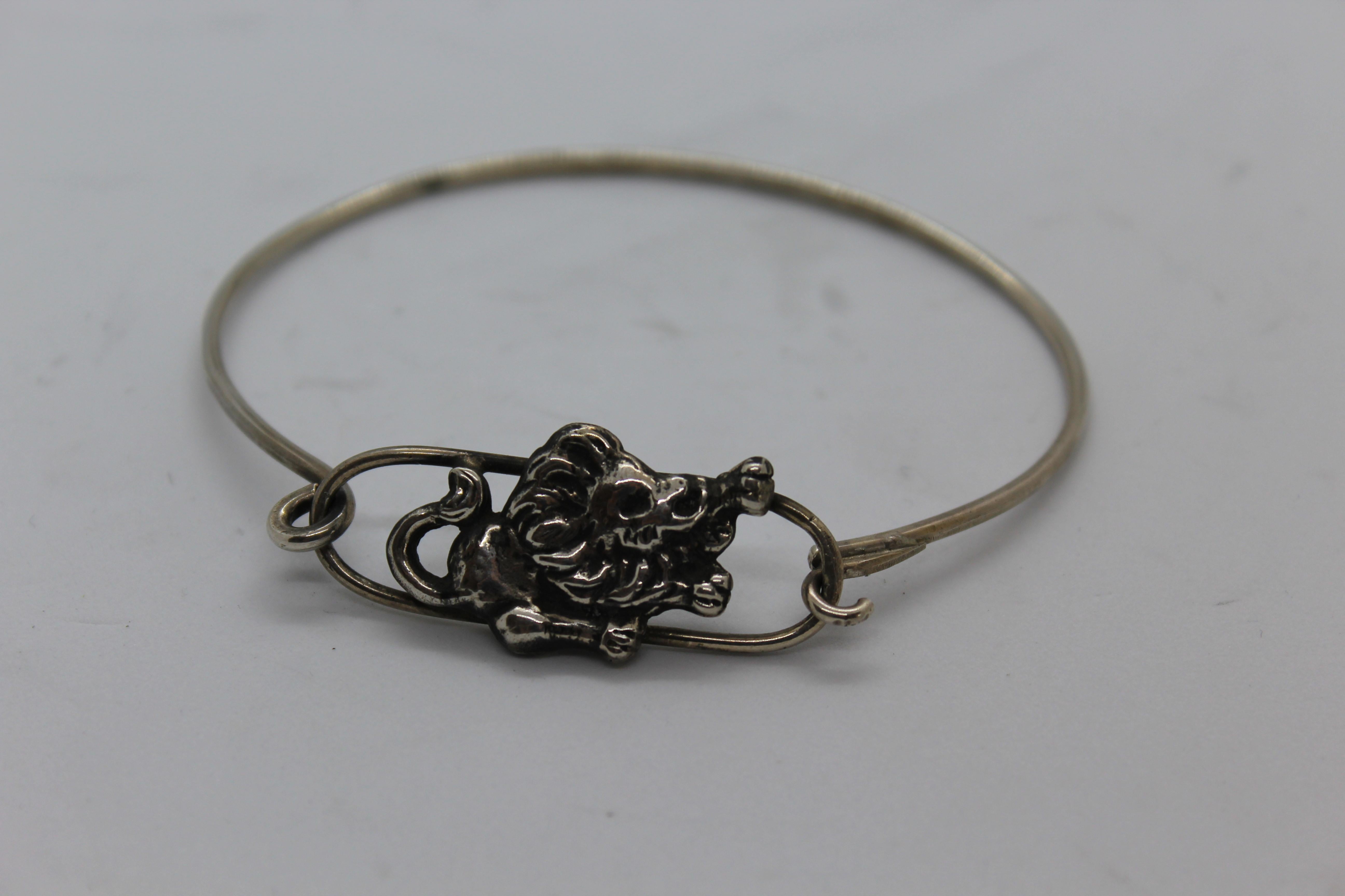 Femenino o masculino Pulseras Varios Temas, Plata de Ley, Regalo Único y Elegante Hecho a Mano, Italia en venta