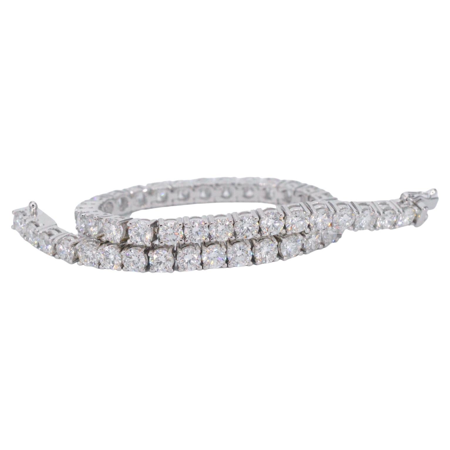 Bracciali con 46 diamanti di 9,00 carati