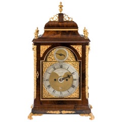 Antique Bracket Alarm Clock by John Taylor