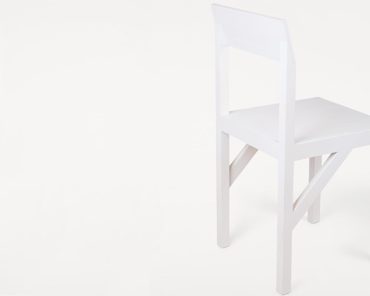 Bracket Chair Base White Pine For Sale 1