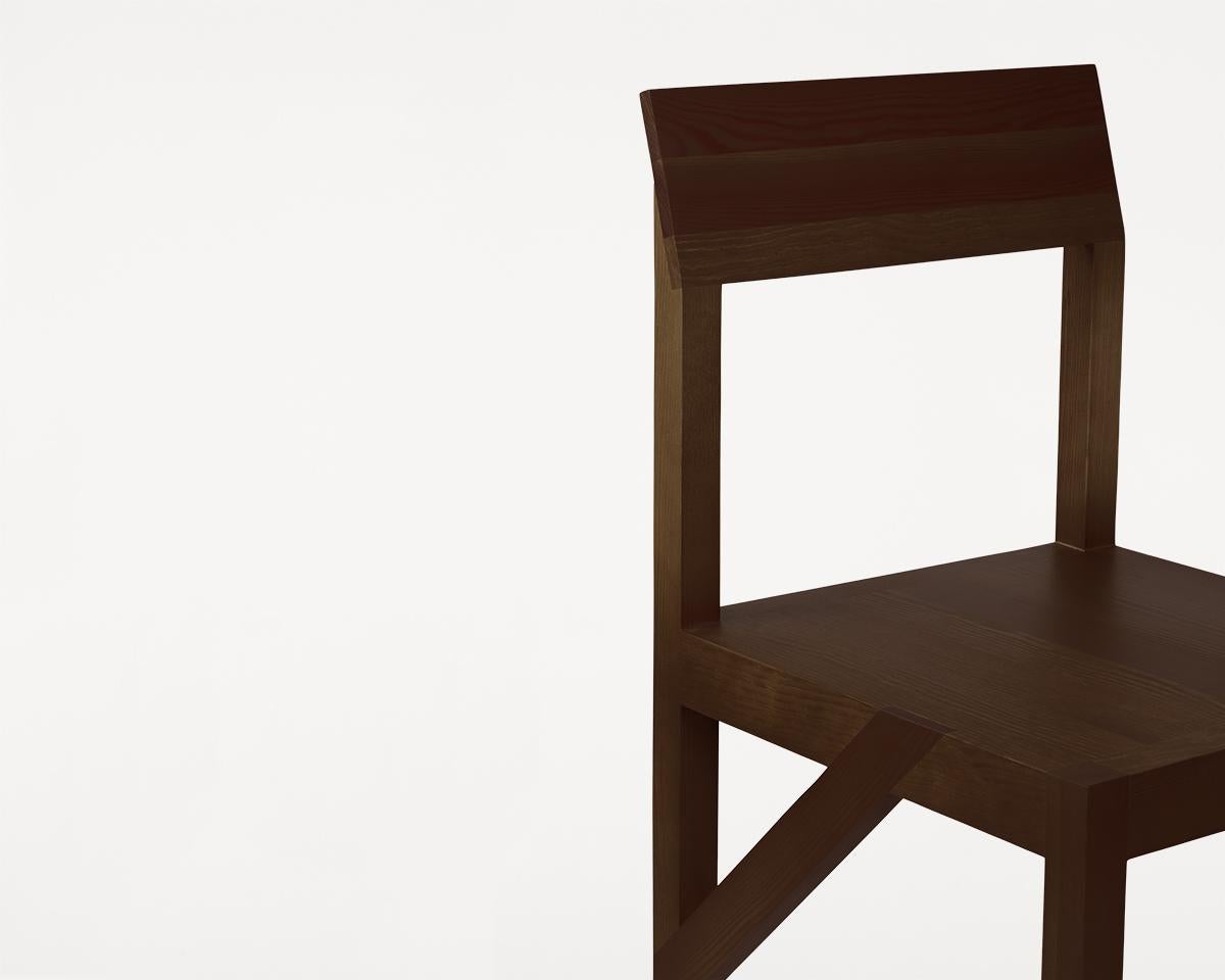 Bracket Chair Dark Pine  For Sale 1