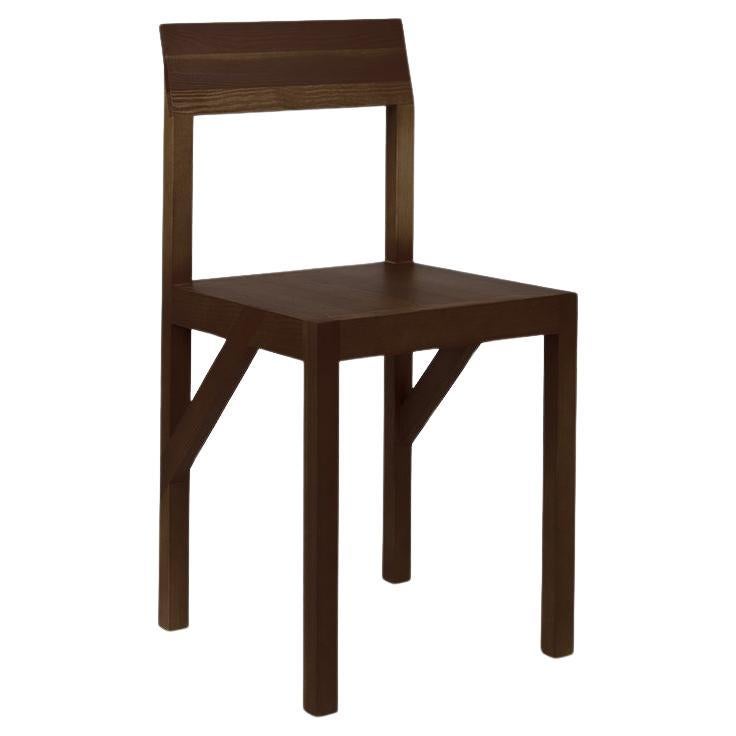 Bracket Chair Dark Pine  For Sale