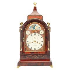 Bracket clock by Brockbanks London