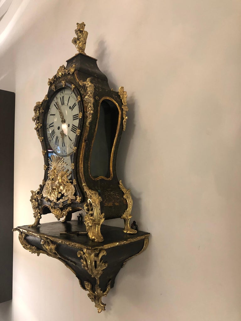 18th Century and Earlier Bracket Clock, Switzerland, 18th Century For Sale