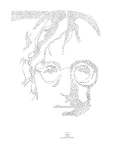 John Lennon (various sizes available upon request) Limited Ed of 12