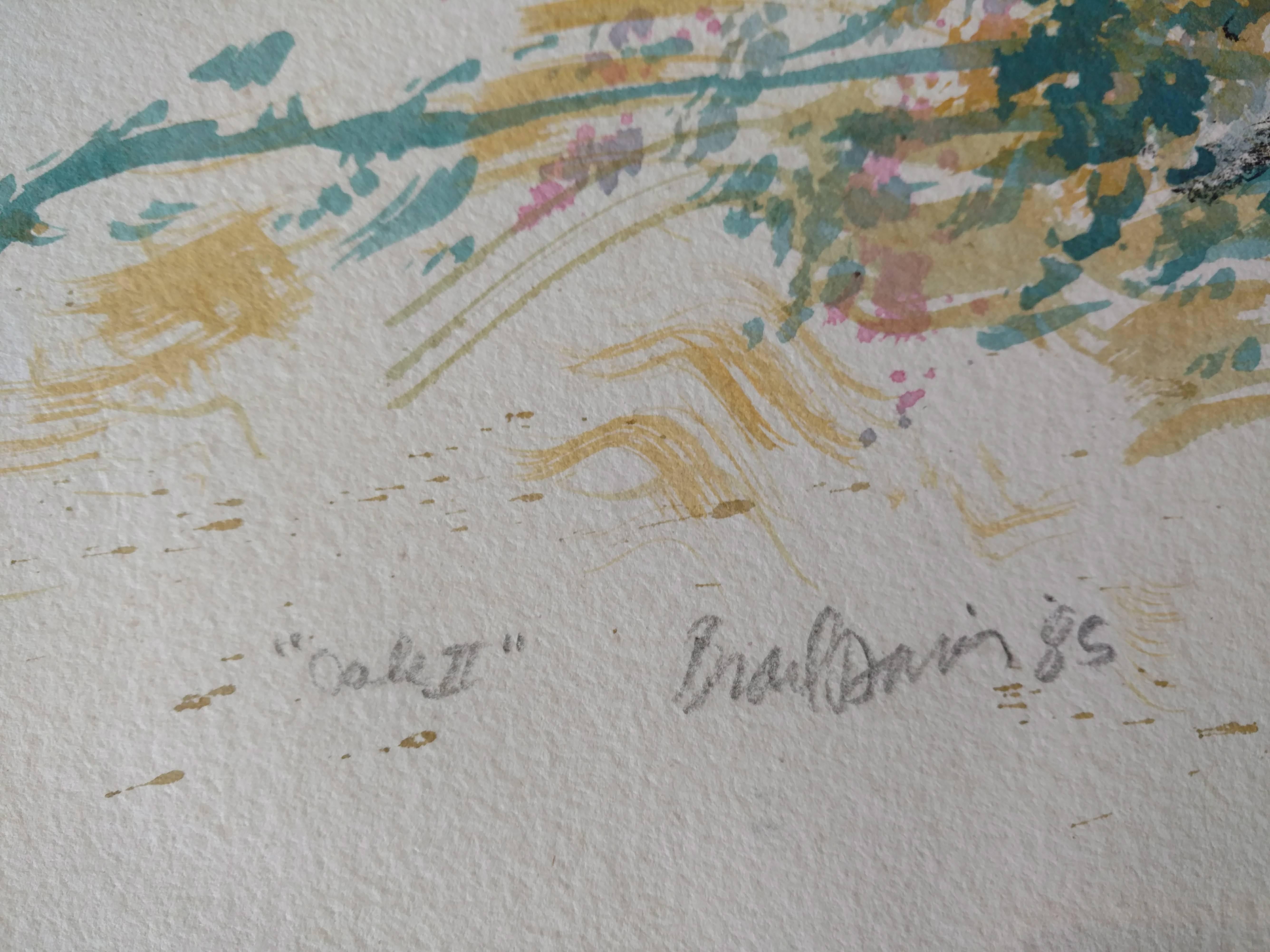 Acrylmalerei oder Monotypie 