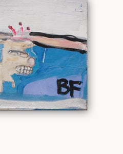 "The Three Princes" Figurative Mixed Media Painting on Canvas by Brad Fisher