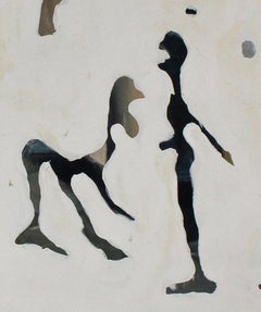 Hey Sailor Mixed Media on Canvas Figurative Contemporary Painting by Brad FIsher
