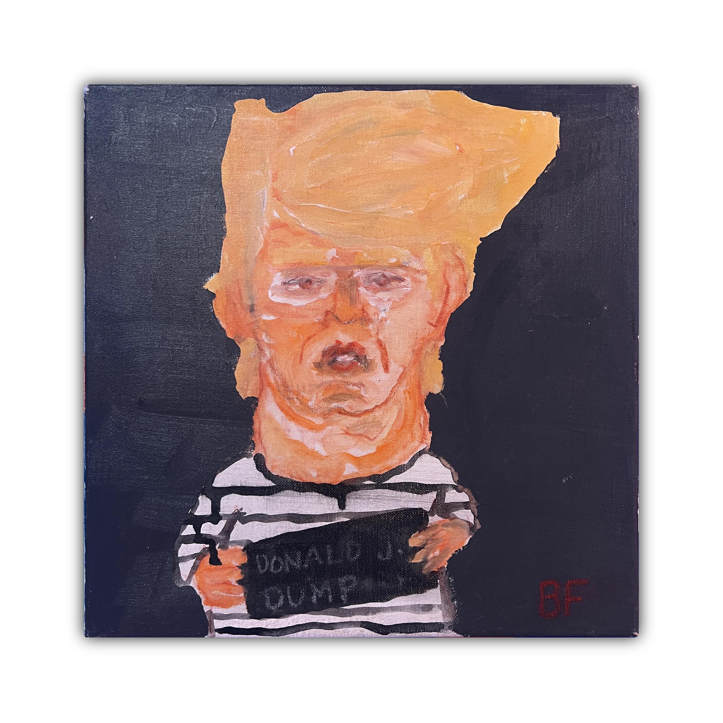 Pas de perruque en prison, par Brad Fisher 

Technique mixte sur toile

14 X 14 pouces