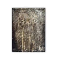 "Zoo 1" by Brad Fisher, Contemporary Abstract Mixed Media Painting on Canvas