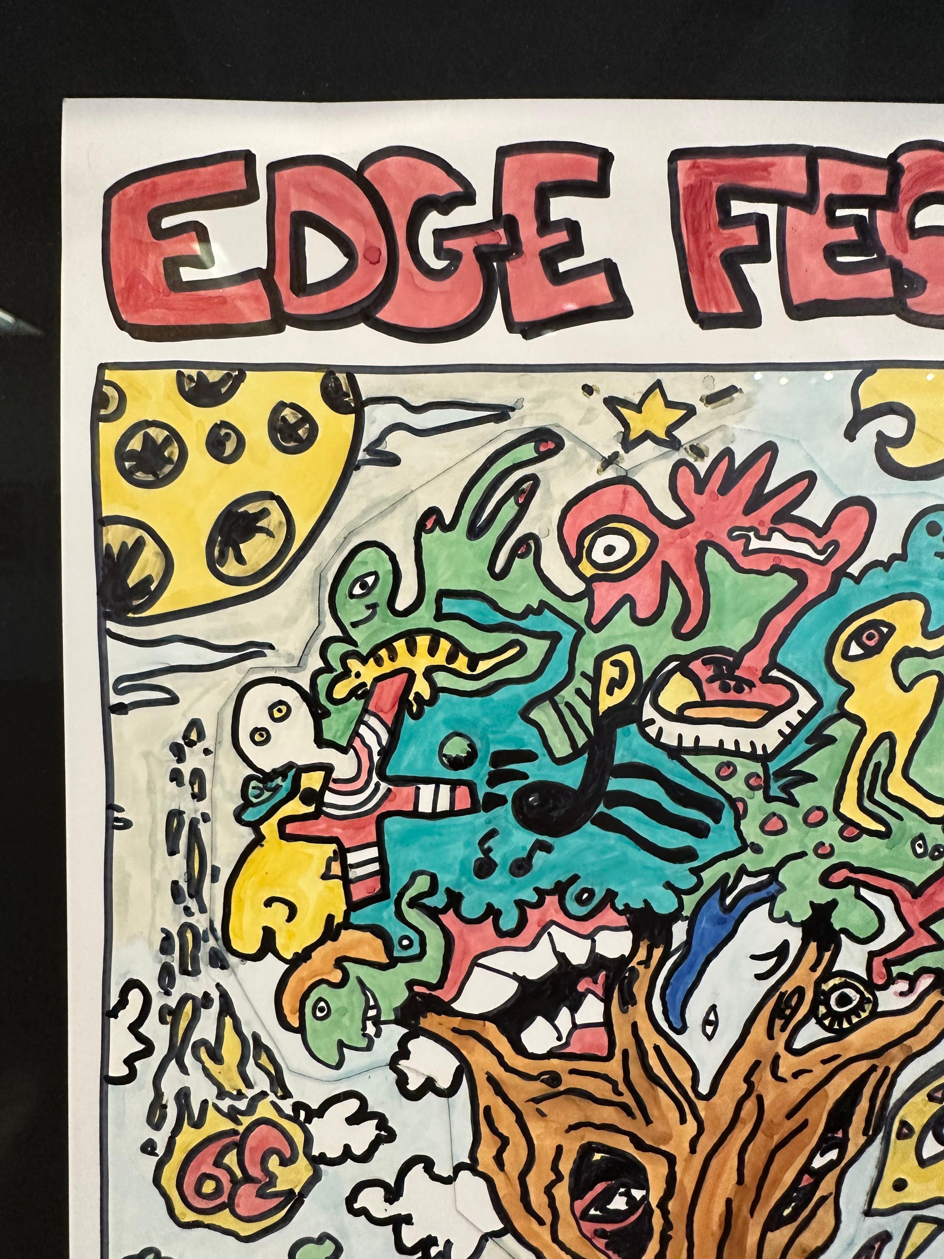Edgefest Concept #2 - Painting by Brad Fuller