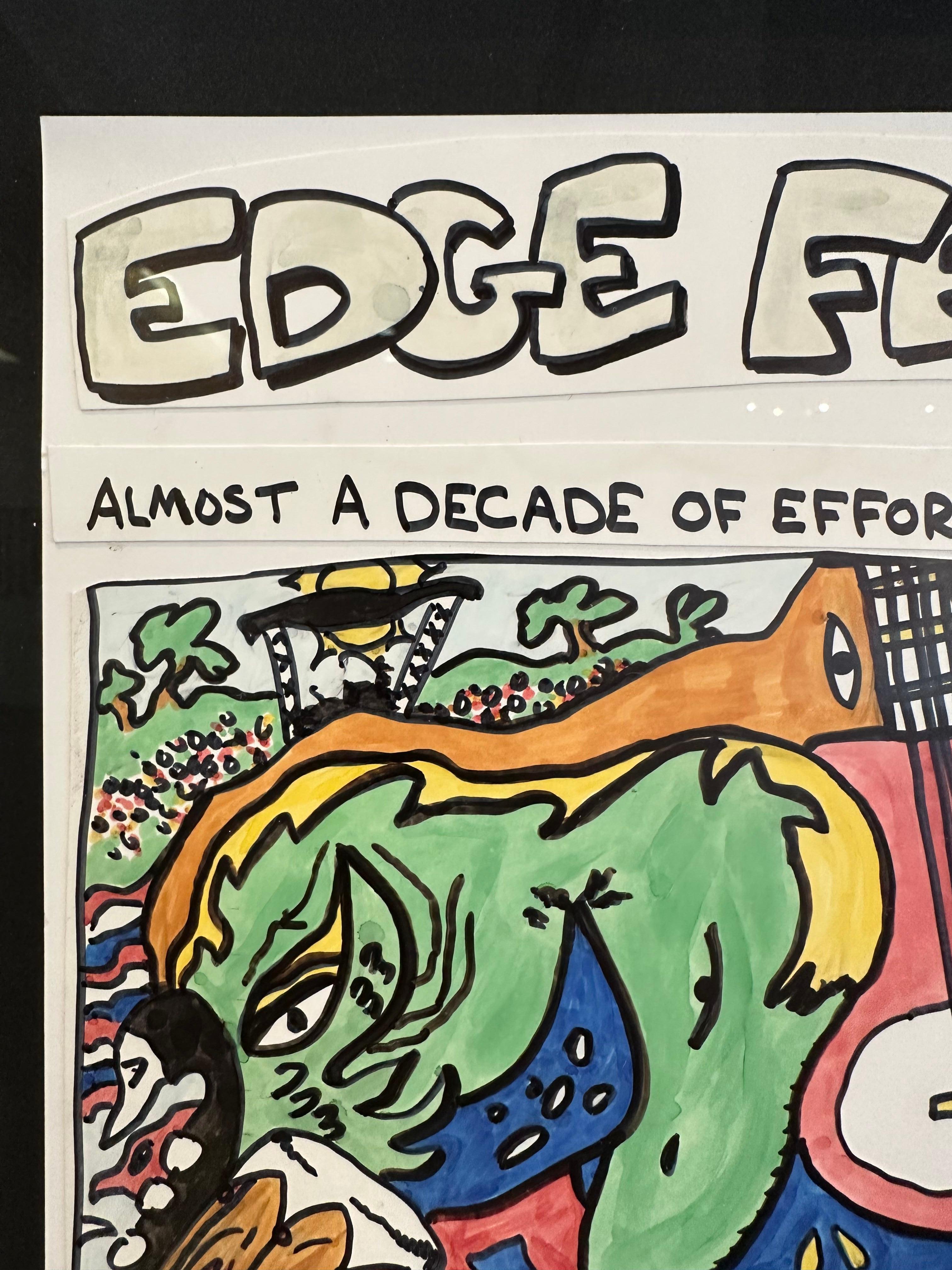 Edgefest Concept #3 - Painting by Brad Fuller