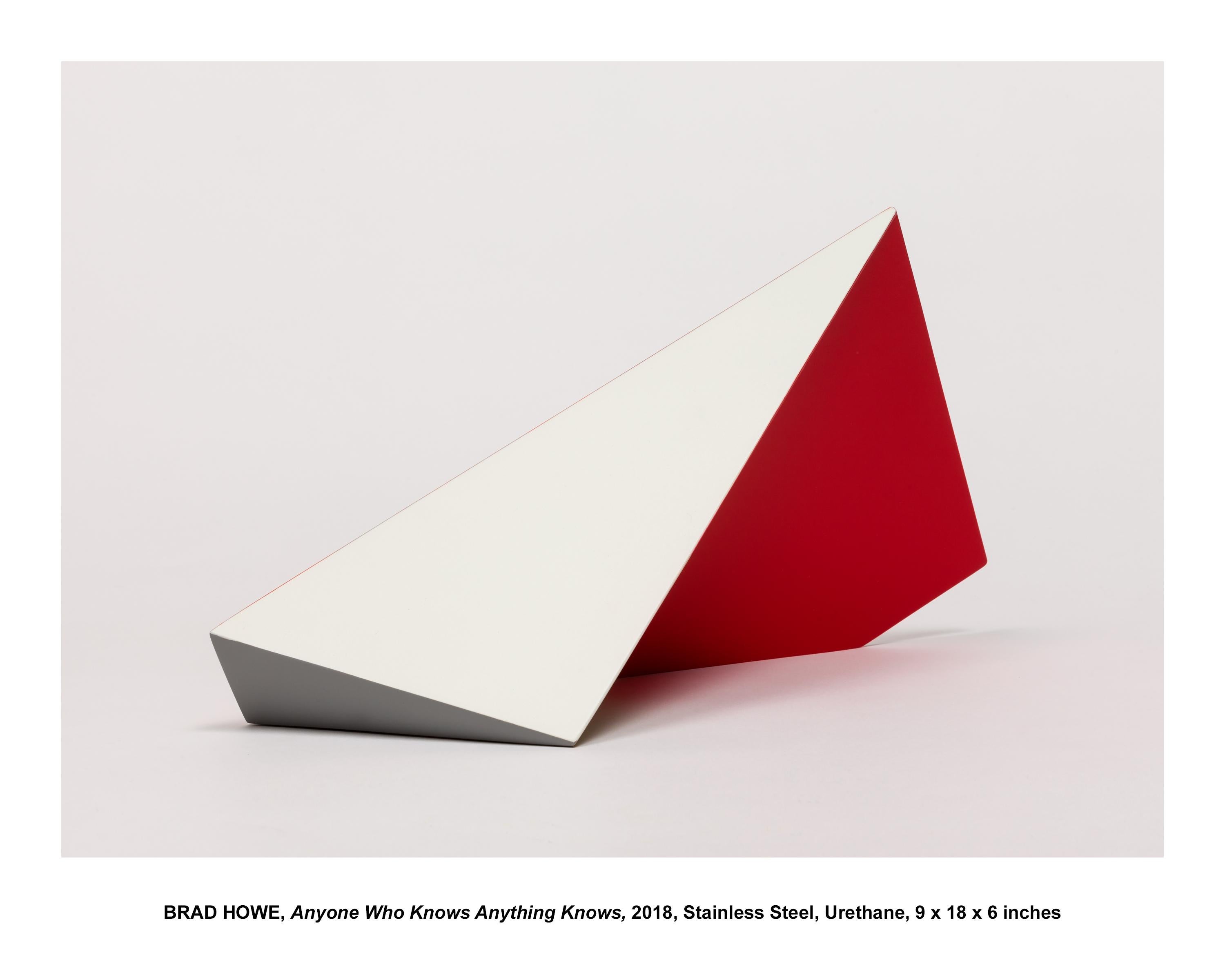 Anyone Who Knows Anything Knows, Contemporary, Geometric, Minimal, Sculpture For Sale 1