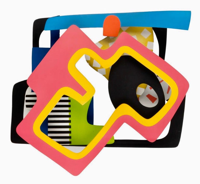 Brad Howe Memorias Abstract Wall Hanging Sculpture Brad Howe La Artist Colorful Pop Art For Sale At 1stdibs