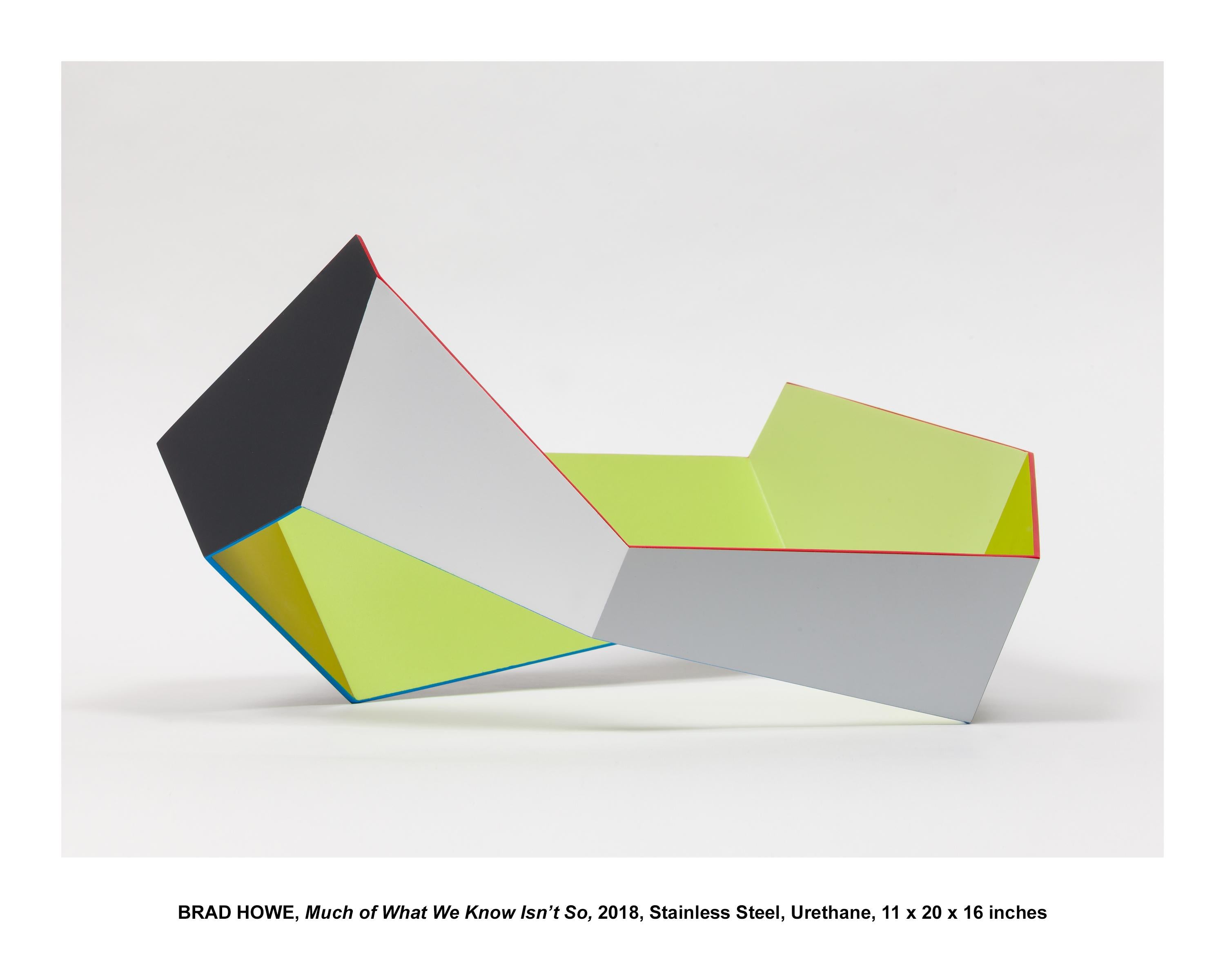 Much of What We Know Isn't So, Contemporary, Geometric, Minimal, Sculpture For Sale 1
