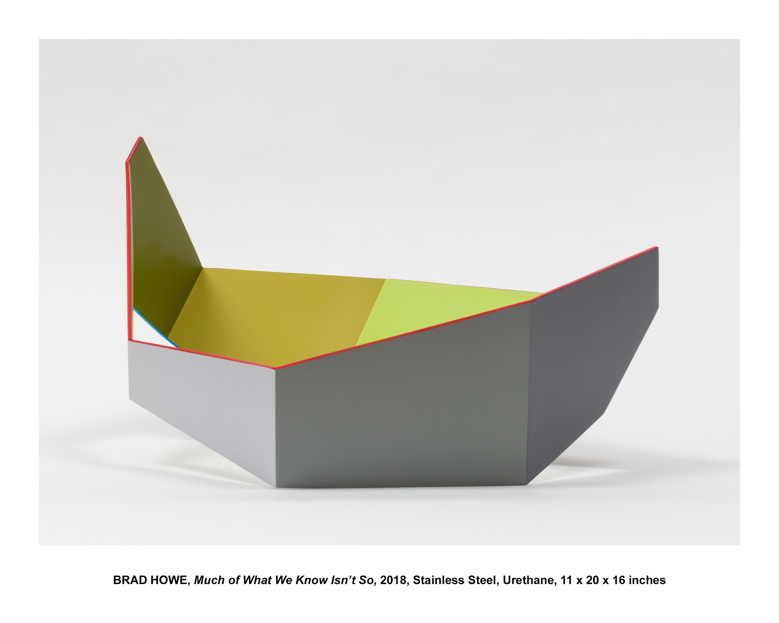 Much of What We Know Isn't So, Contemporary, Geometric, Minimal, Sculpture For Sale 2