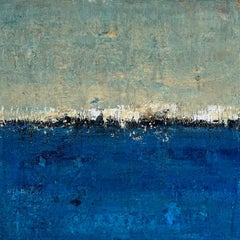Brad Robertson - Present Moment (Textured Abstract Square Painting on Stretched Canvas) Present Moment (Textured Abstract Square Painting on Stretched Canvas)