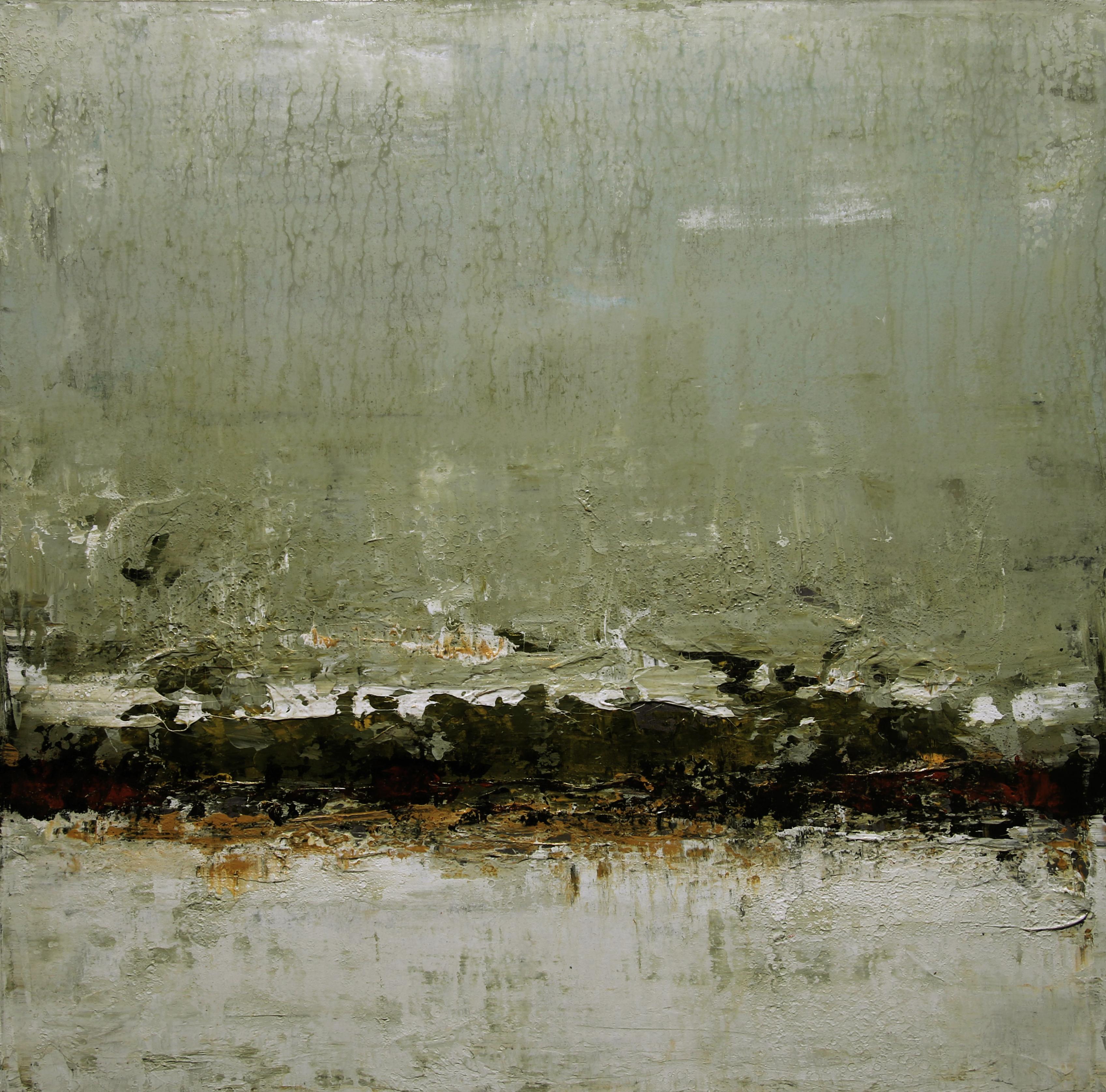 Brad Robertson Abstract Painting - Coming Closer